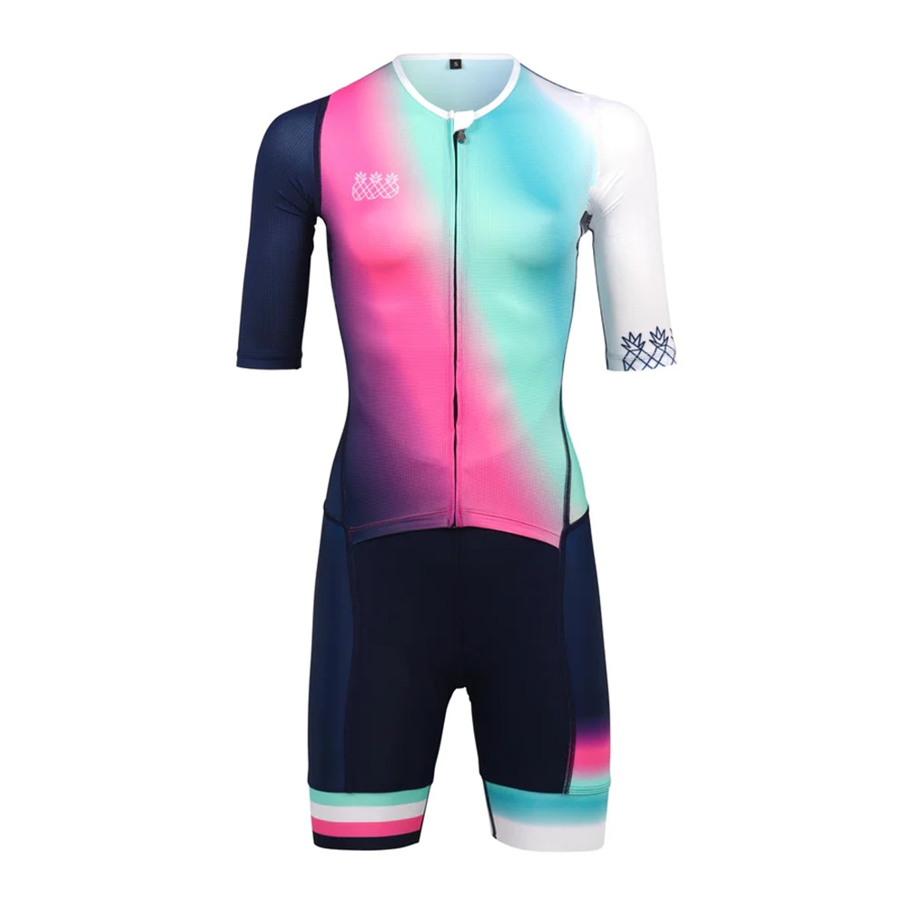 Cycling Gear Jersey - 여름 여성 트라이 애슬론 슈트 프로