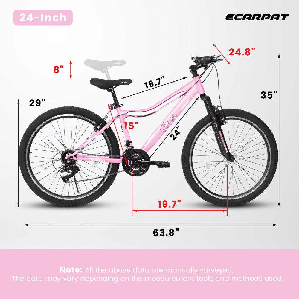 남성 여성 청소년용 24/26인치 산악 자전거, 고밀도 - Carbon Bike Frame 리뷰 및 가격