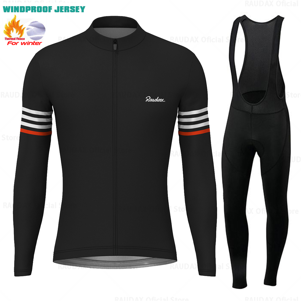 Raudax 겨울 방풍 양털 저지 Ropa De Hom - Cycling Gear Jersey 리뷰 및 가격