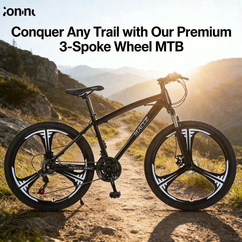 블랙 24인치 삼중 날 산악 자전거, 변속 시스템 탑재 - Carbon Bike Frame 리뷰 및 가격